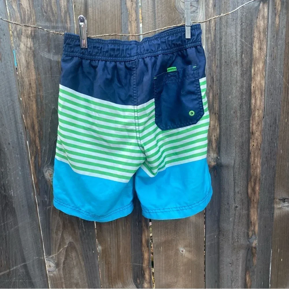 Gymboree boys Striped swim trunks